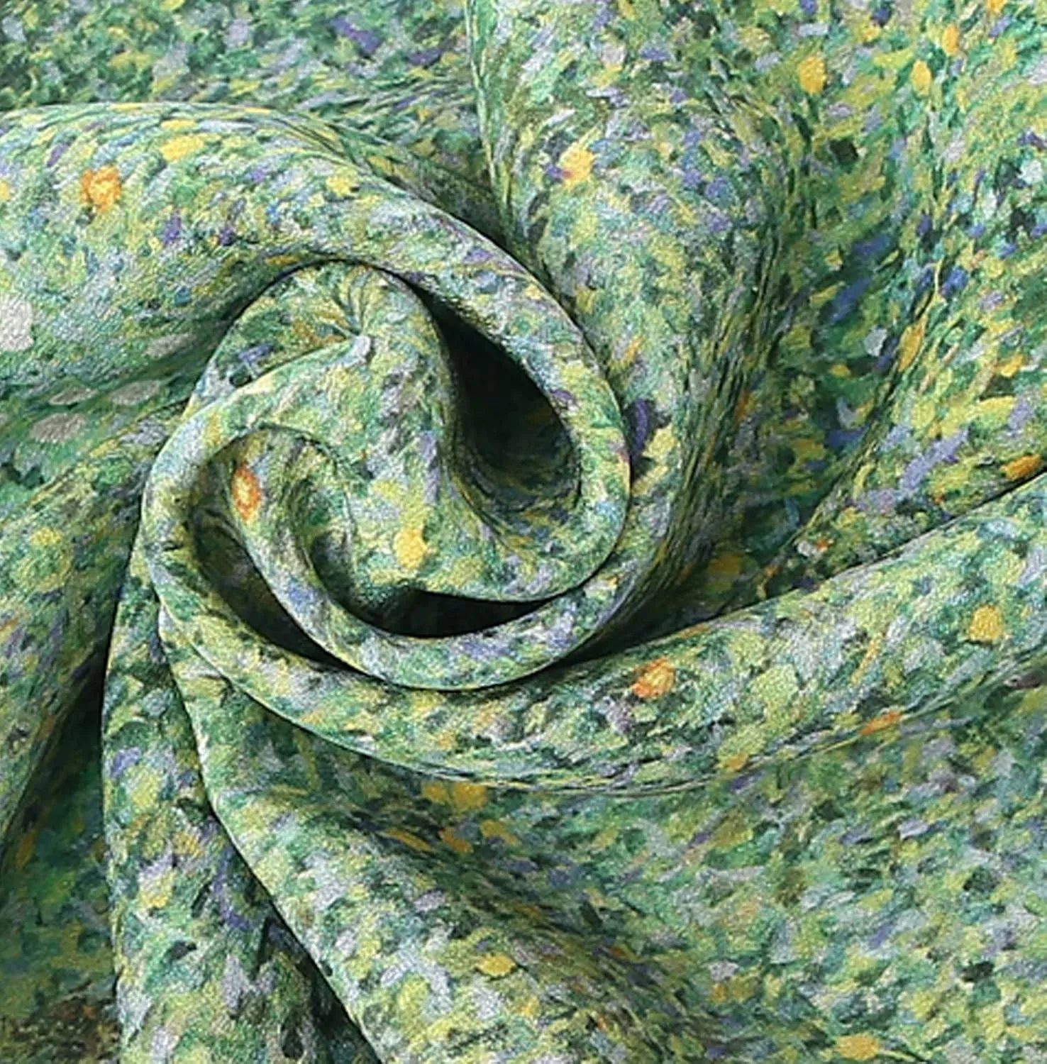 Women 100% Silk Scarves Van Gogh Paul Gauguin Monet Painted Scarf