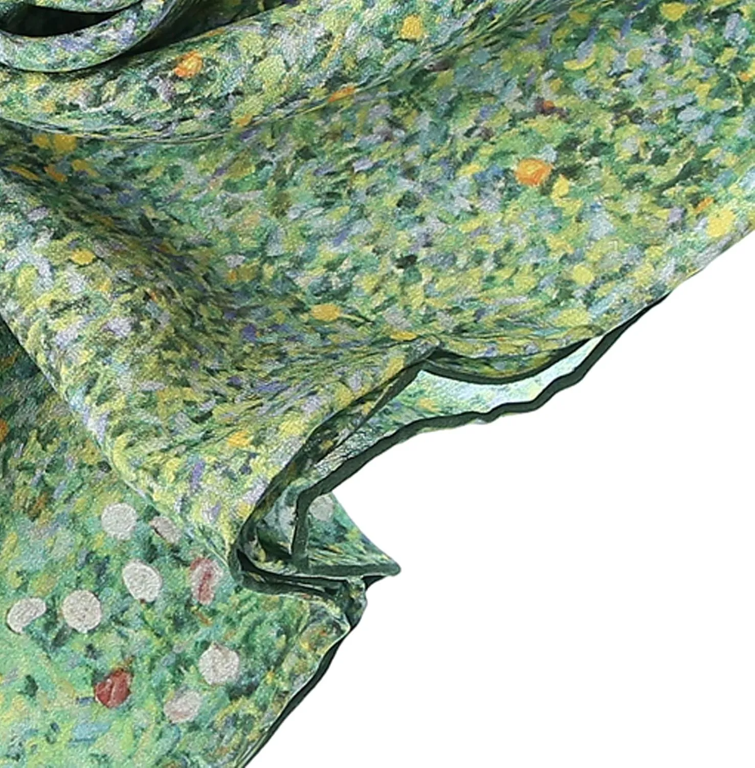 Women 100% Silk Scarves Van Gogh Paul Gauguin Monet Painted Scarf