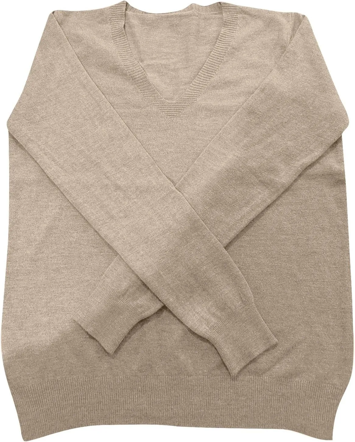 Women's Cashmere Sweaters Casual Loose Merino Wool Sweater Pullovers Long Sleeve Knitted Sweaters