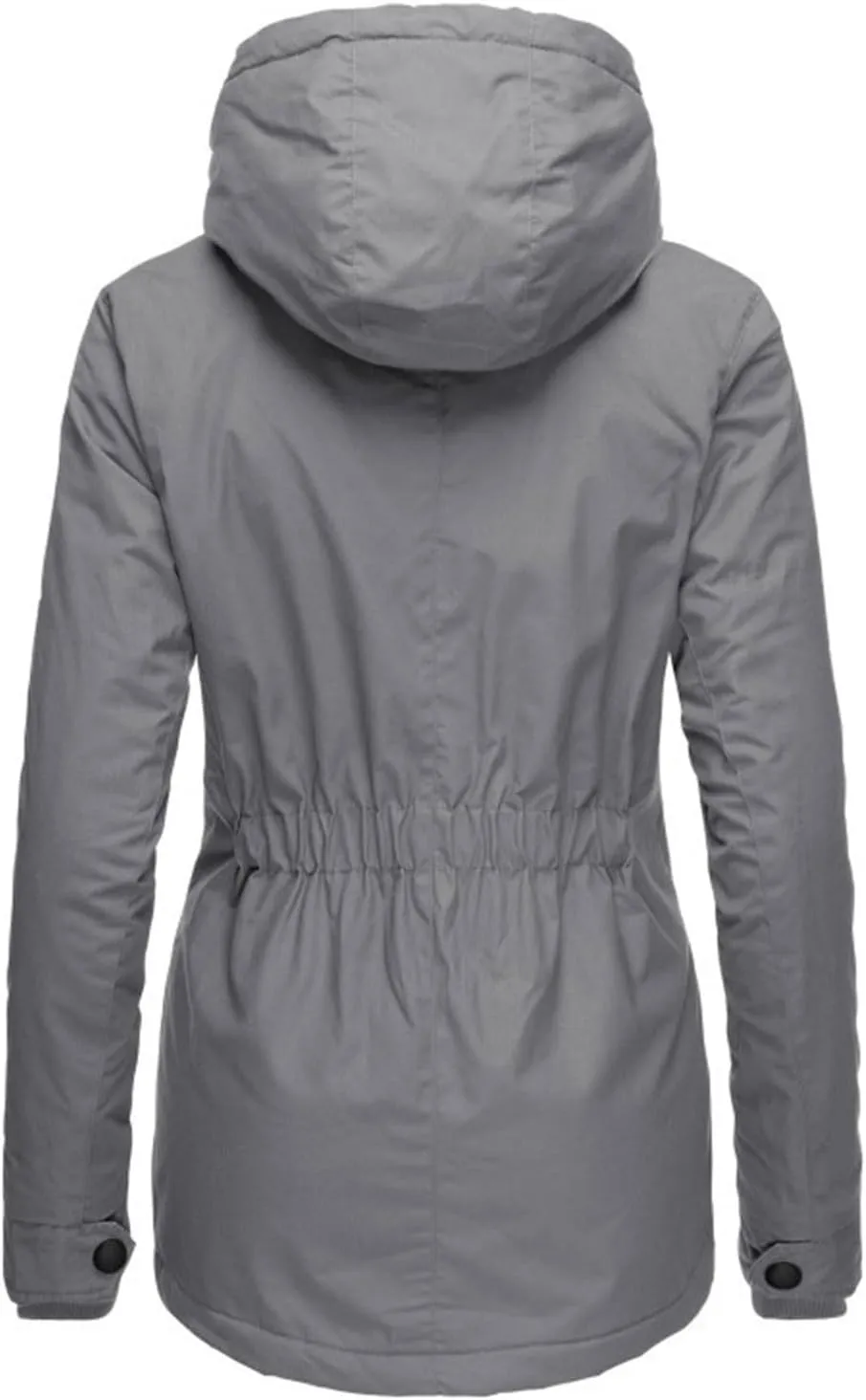 Womens Mid Length Down Coat Fleece Lined Hooded Puffer Jacket Soft Comfy Long Sleeve Quilted Coats Winter Warm Outfits