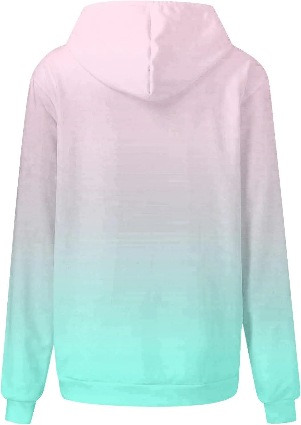 Womens Oversized Hoodies Neon Print Sweatshirt Fall Thin Long Sleeve Gradient Pullover Trendy Tie Dye Ombre Sweater