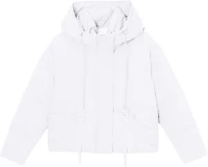 Women's Thickened Down Jacket Winter Hooded Short Puffy Packable Jacket, Warm Puffer Down Coat for Women